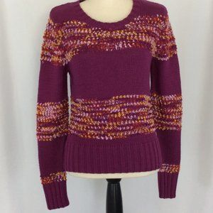 Kensie Purple Fuzzy Sweater 152G